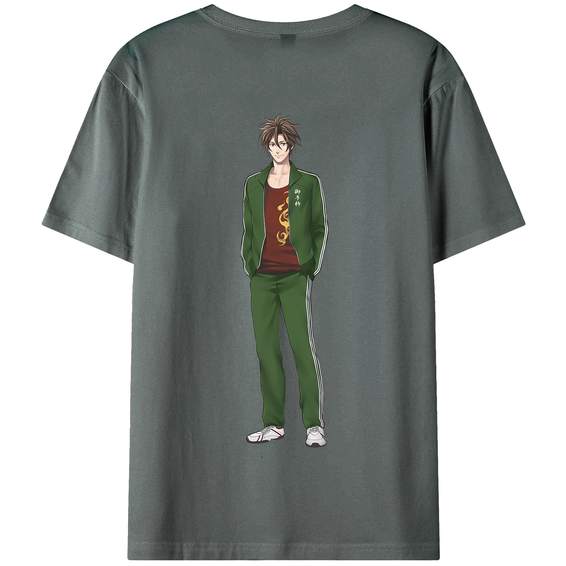 （画像用） 刀剣乱舞 Touken Ranbu 綿100％半袖Tシャツ（背面プリント）